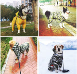 Camouflage Dog Raincoat (Medium to Large Breed)