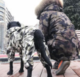 Camouflage Dog Raincoat (Medium to Large Breed)