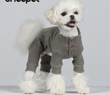 3 Button Dog Onesie - Small Breed